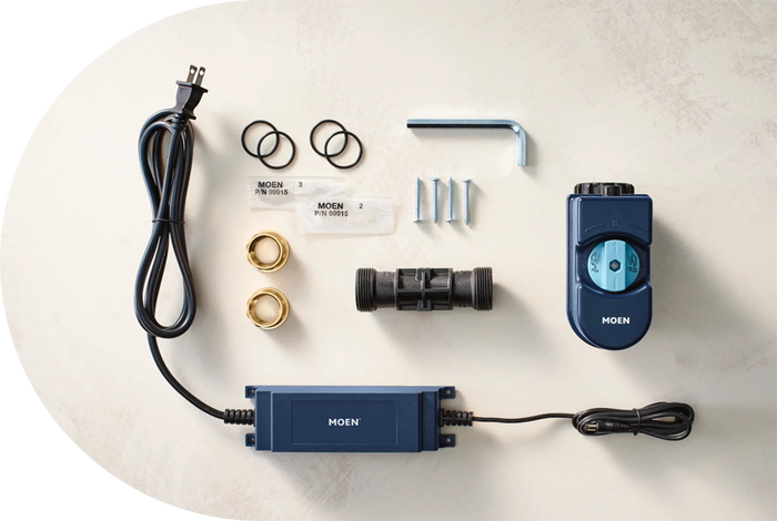 Contents of the Moen Flo kit